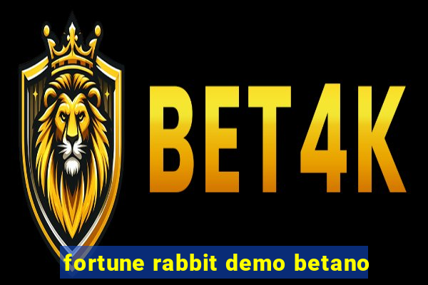 fortune rabbit demo betano