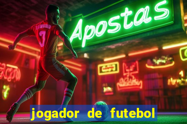 jogador de futebol de pau duro
