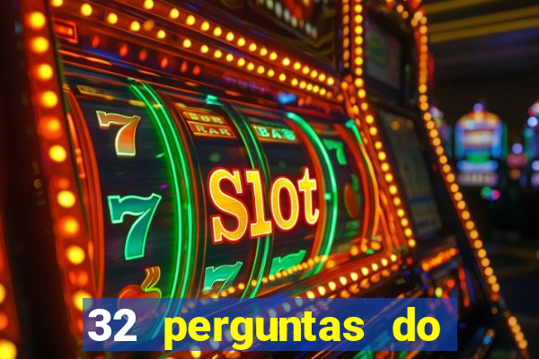 32 perguntas do livro do destino
