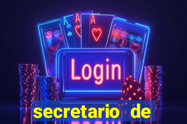 secretario de esporte salario