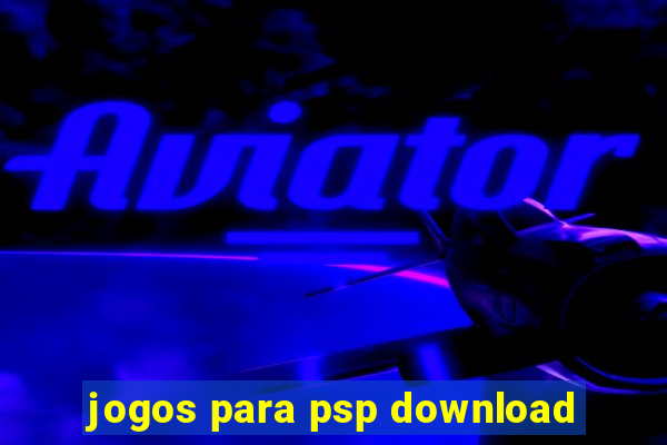 jogos para psp download