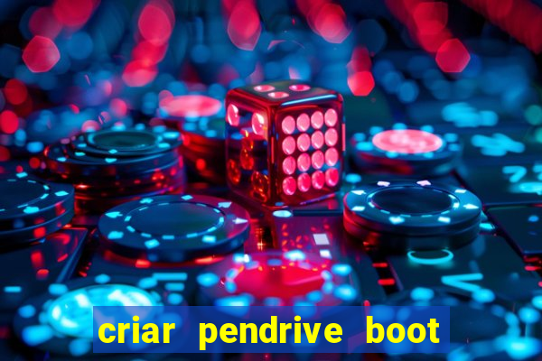 criar pendrive boot windows 10