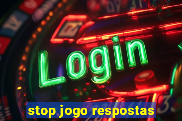 stop jogo respostas