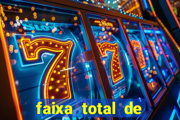 faixa total de gols 2 3 o que significa
