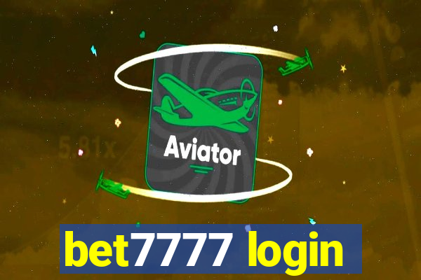 bet7777 login