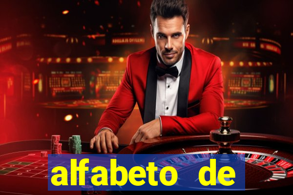 alfabeto de caligrafia bonita