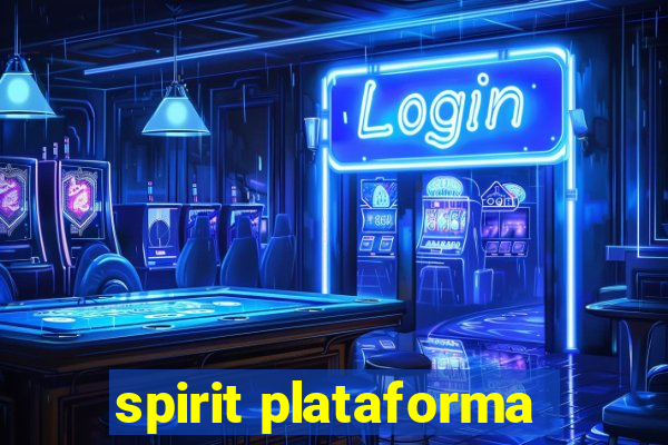 spirit plataforma
