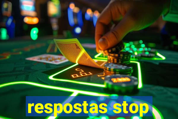 respostas stop