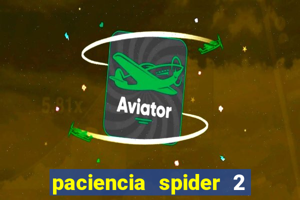 paciencia spider 2 naipes jogar