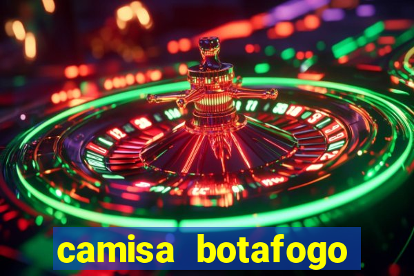 camisa botafogo plus size
