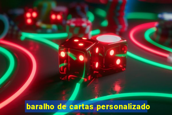 baralho de cartas personalizado