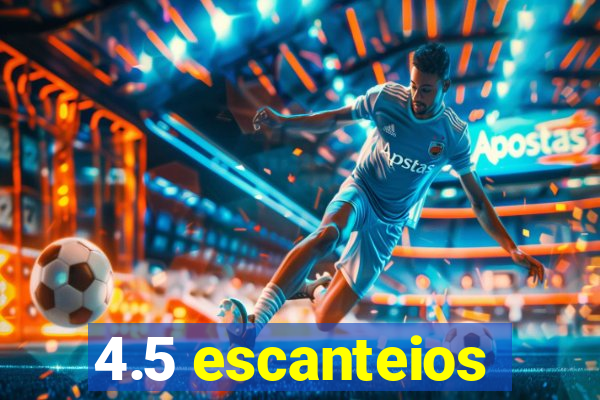 4.5 escanteios