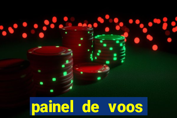 painel de voos santos dumont
