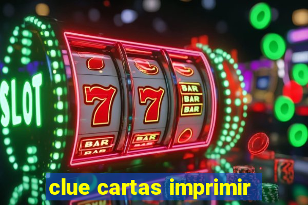 clue cartas imprimir