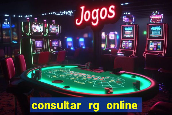 consultar rg online são paulo, sp