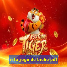 rifa jogo do bicho pdf