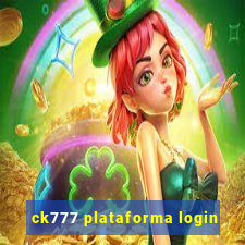 ck777 plataforma login