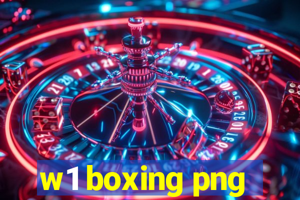 w1 boxing png