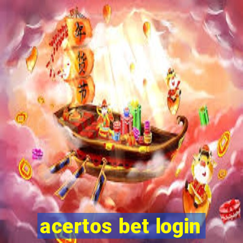 acertos bet login