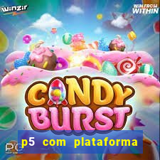 p5 com plataforma de jogos
