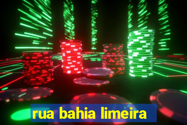 rua bahia limeira
