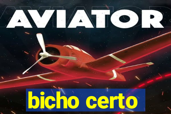 bicho certo