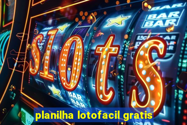 planilha lotofacil gratis