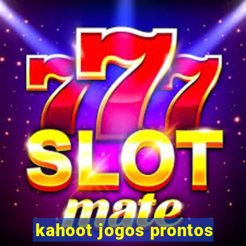 kahoot jogos prontos