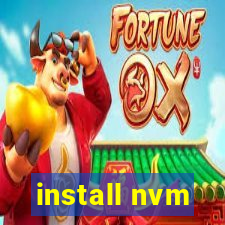 install nvm