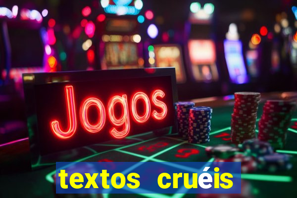 textos cruéis demais para serem lidos rapidamente pdf