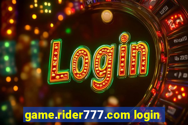 game.rider777.com login