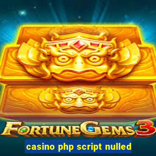 casino php script nulled