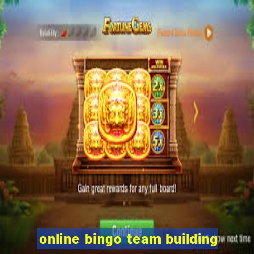 online bingo team building