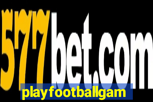 playfootballgames